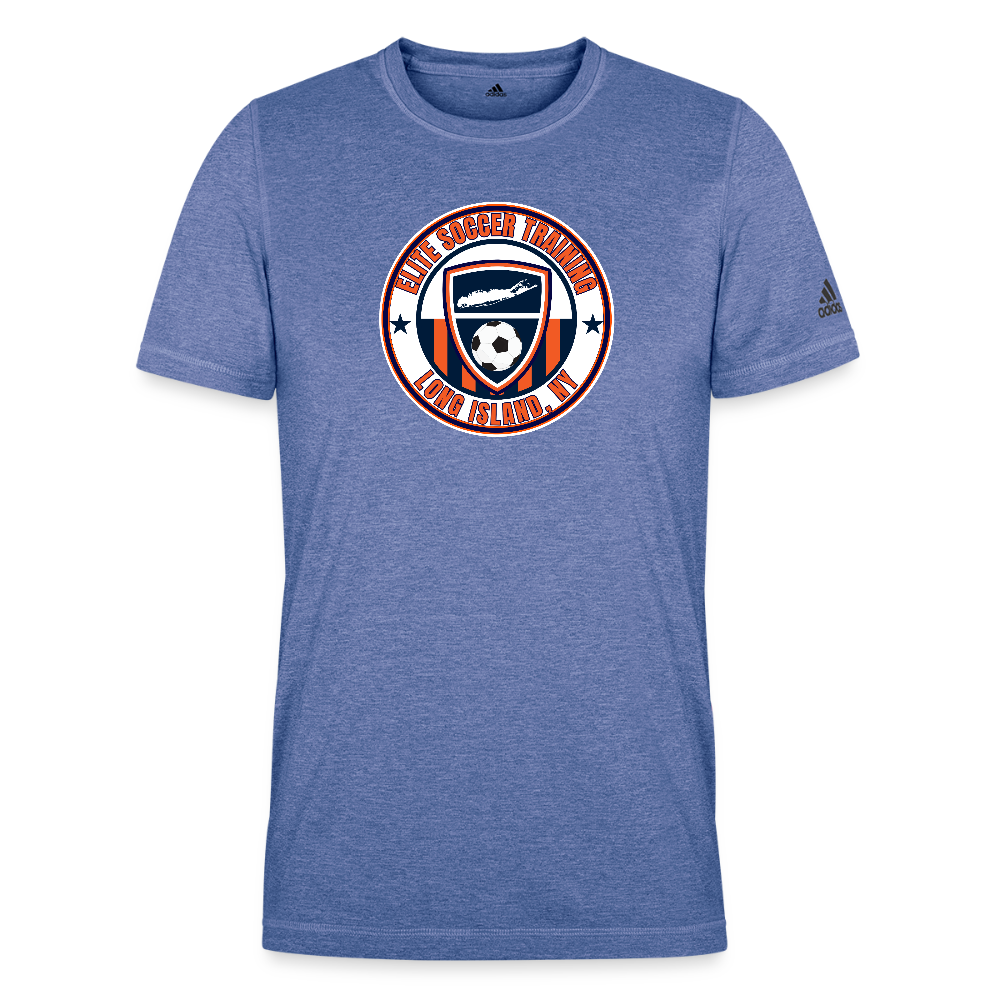 Adidas Men's Recycled Performance T-Shirt - heather royal blue