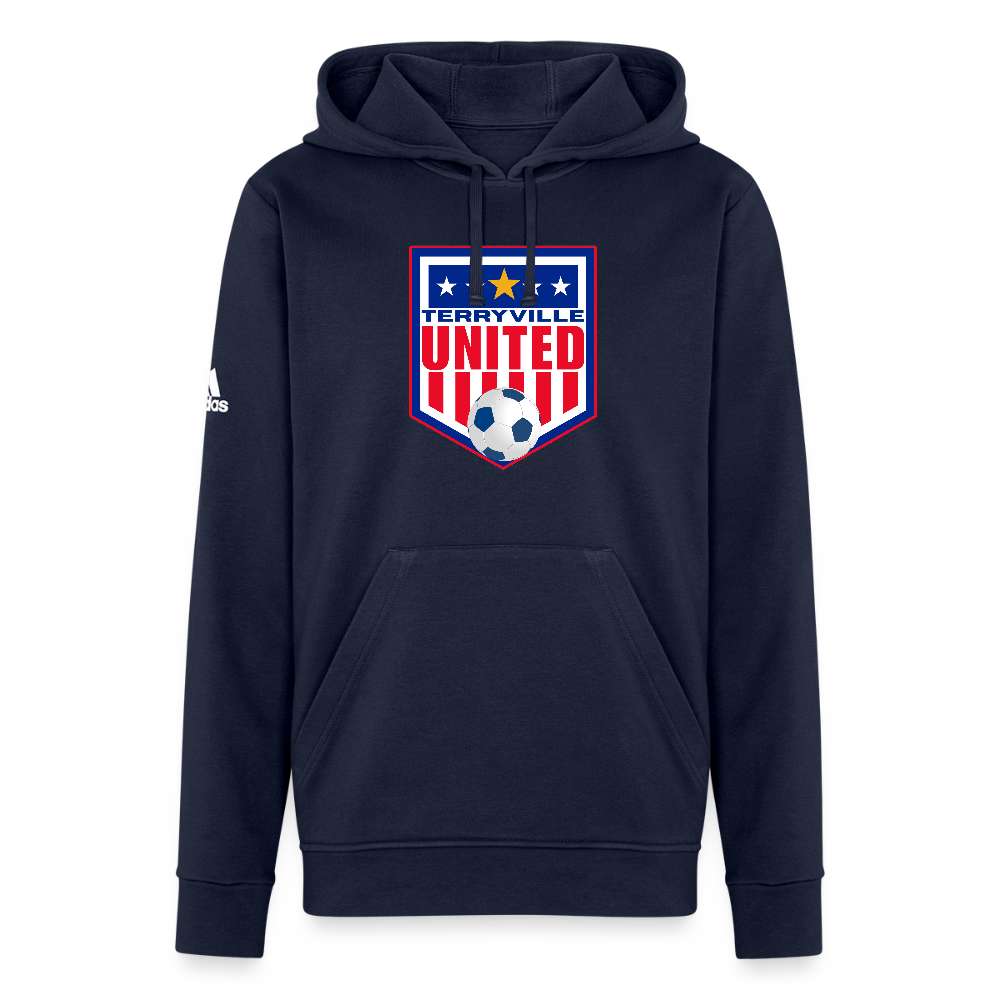 Adidas Unisex Fleece Hoodie - french navy