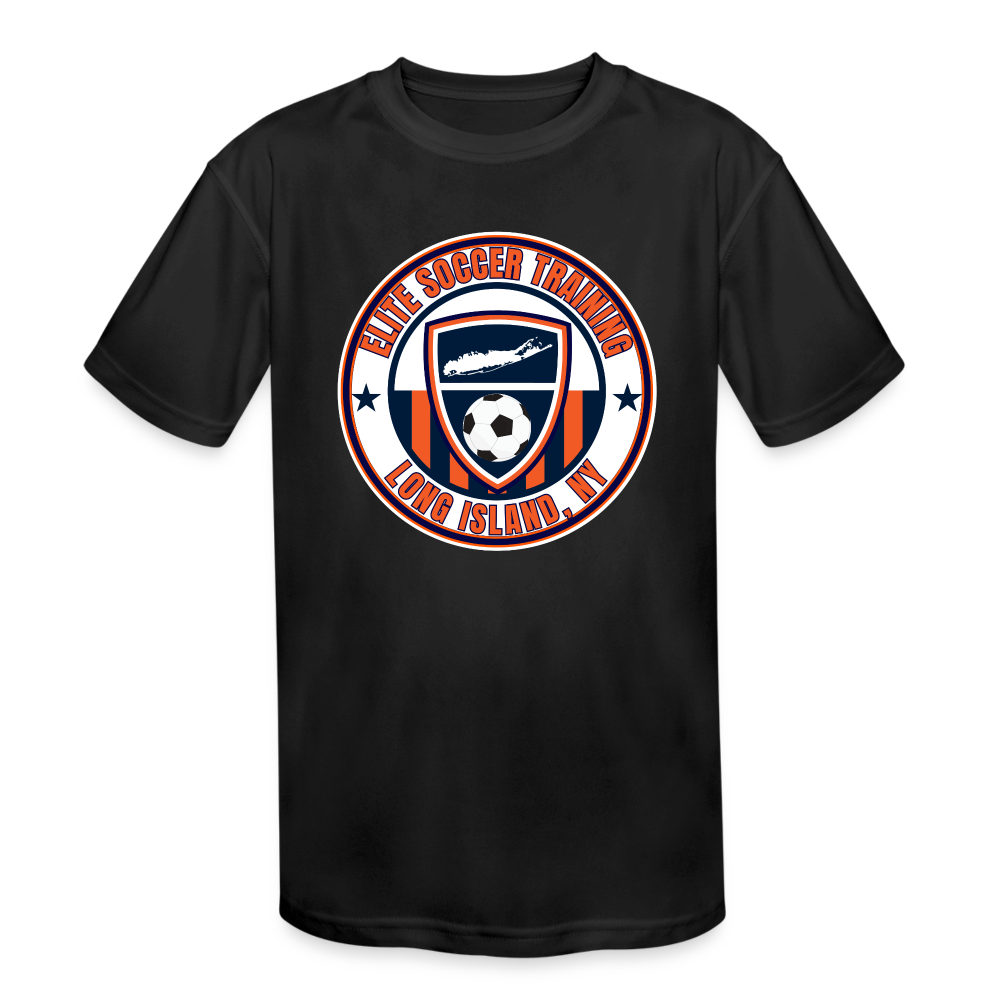 Kids' Moisture Wicking Performance T-Shirt - black