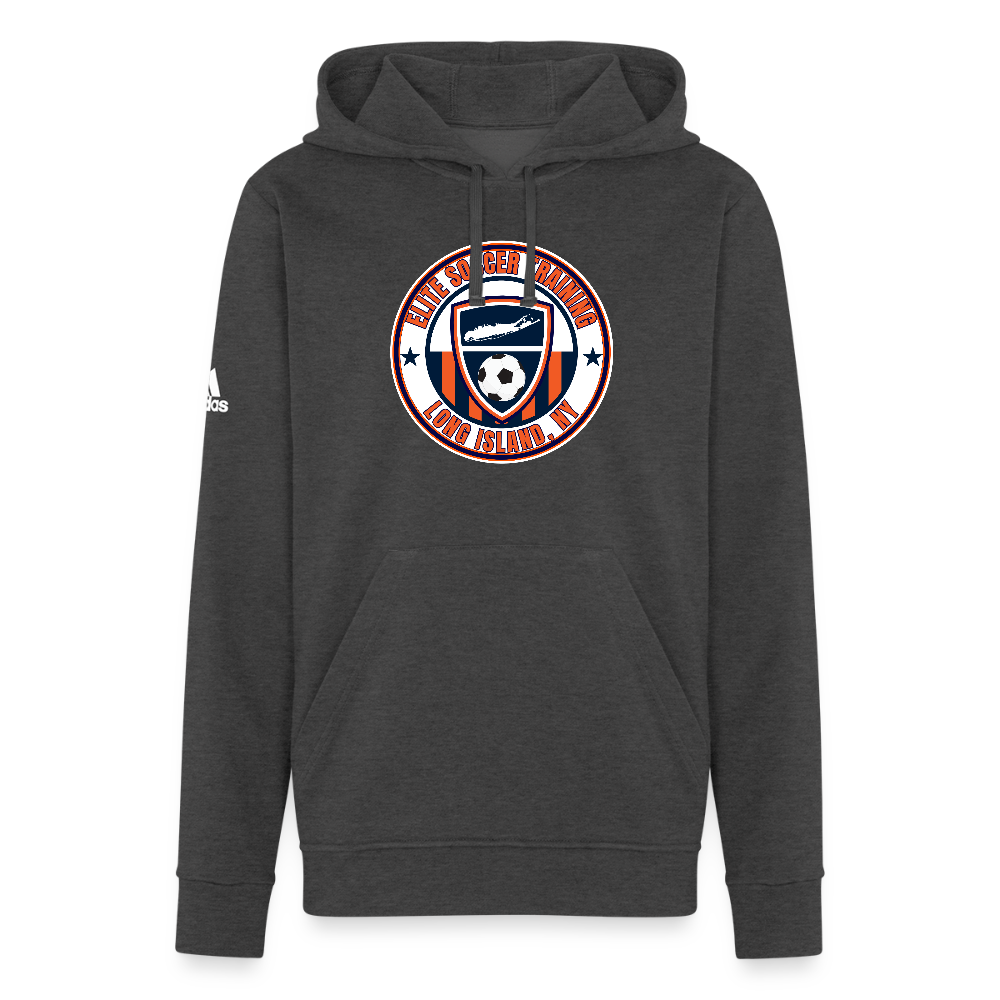 Adidas Unisex Fleece Hoodie - charcoal grey