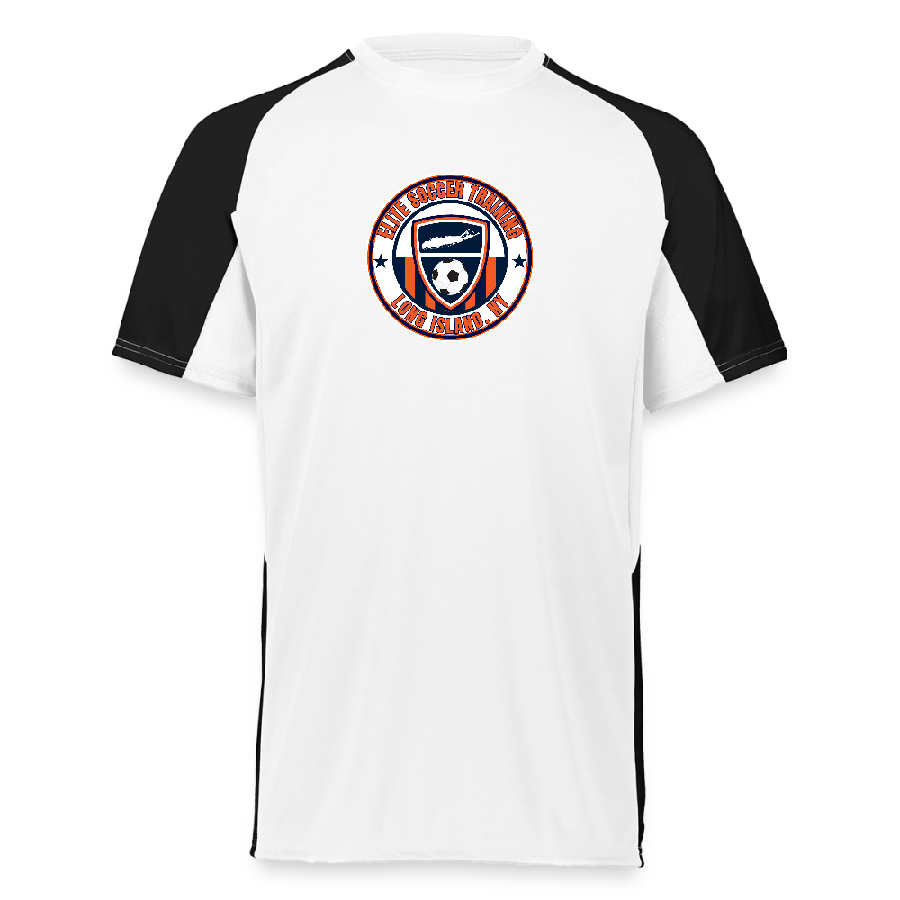 Augusta Sportswear Adult Cutter Jersey - white/black