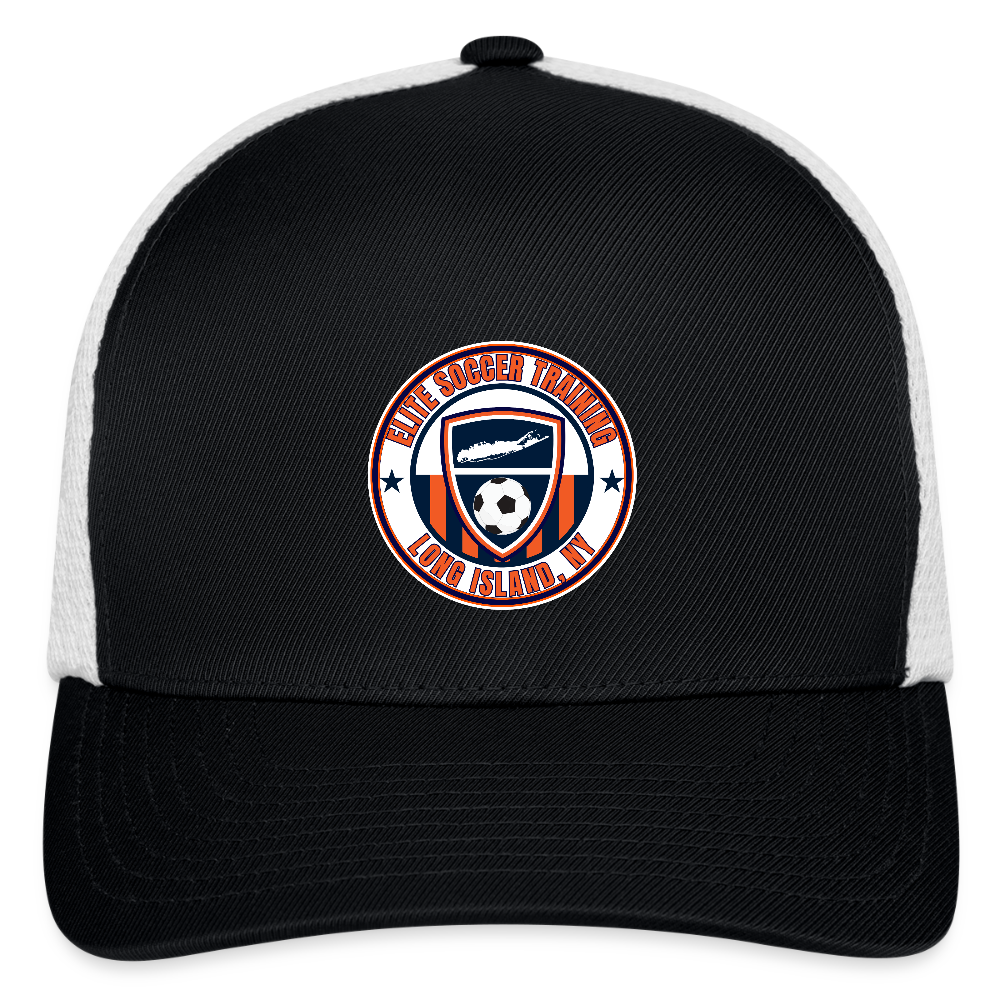 Flexfit Fitted Baseball Cap - black/white