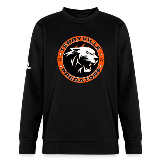 Adidas Unisex Fleece Crewneck Sweatshirt - black