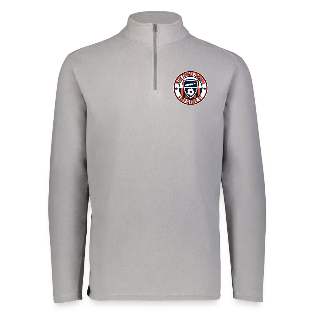 Augusta Sportswear Unisex Micro-Lite Fleece Quarter Zip - athletic gray