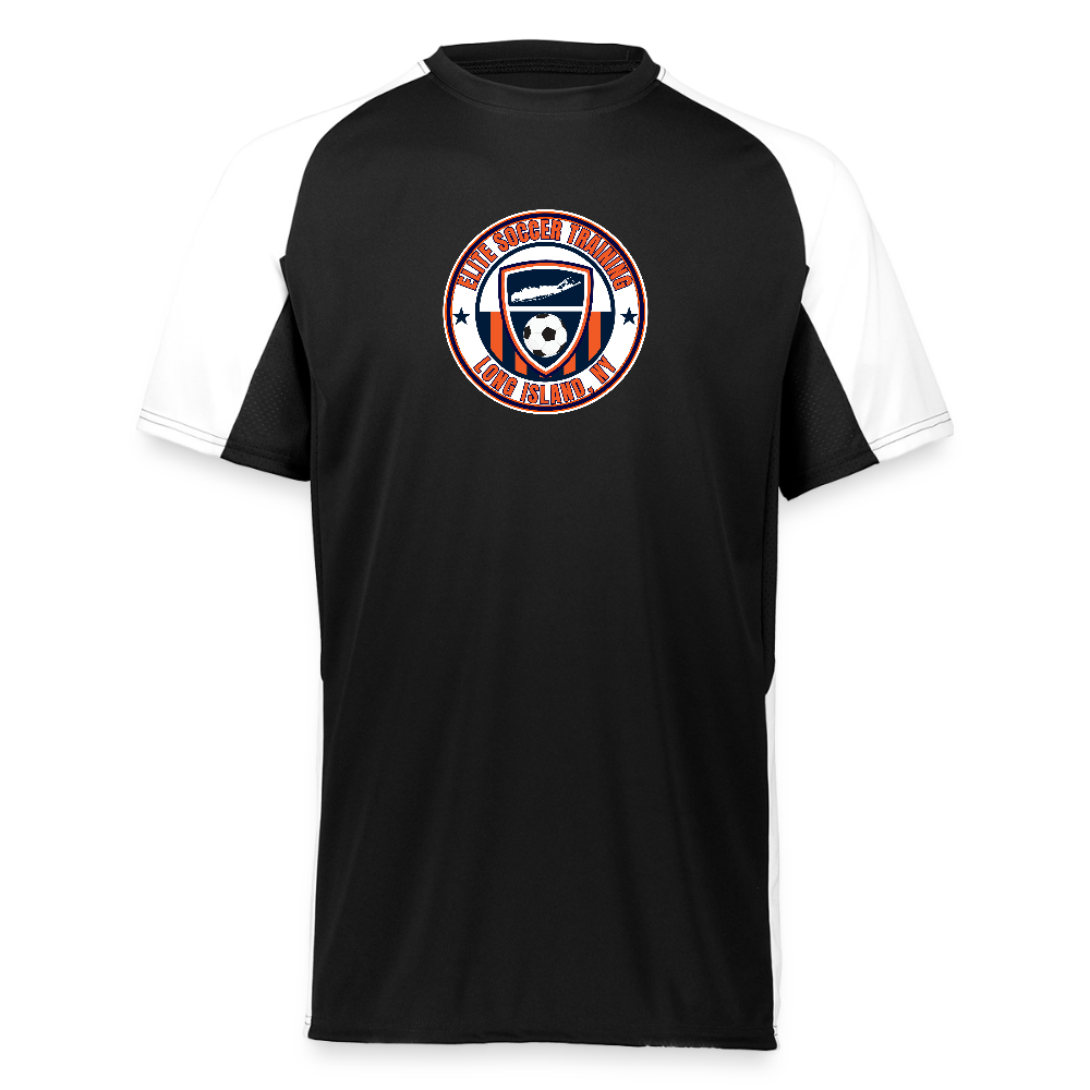 Augusta Sportswear Adult Cutter Jersey - black/white